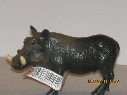 Plastic Warthog - Manufacutred by Schleich