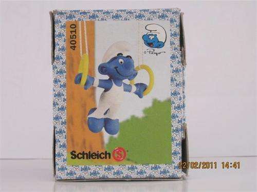 Gymnastic Smurf in Box - Manufactured by Schleich