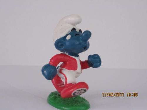 Jogging Smurf - Manufactured by Schleich