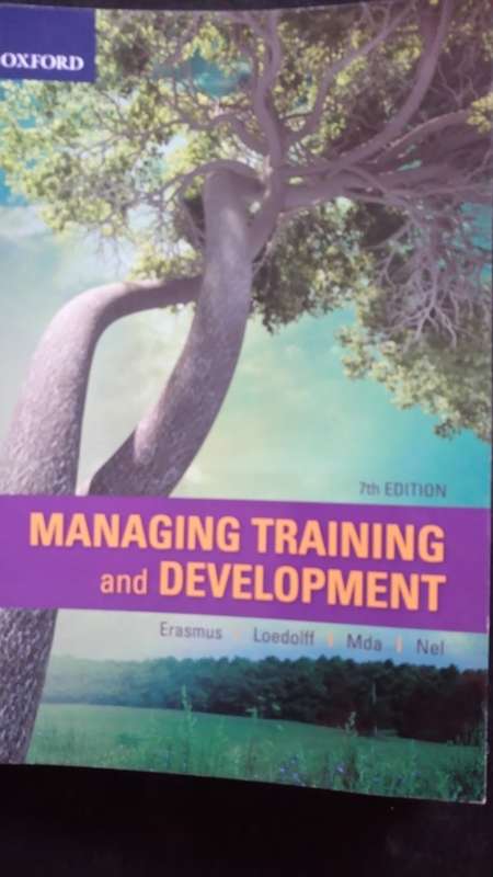 Managing Training & Development 7th ed