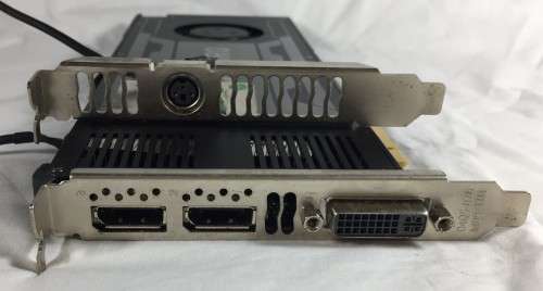 GPU - NVIDIA QUADRO K4000 3GB - RX 550 EQUIVALENT