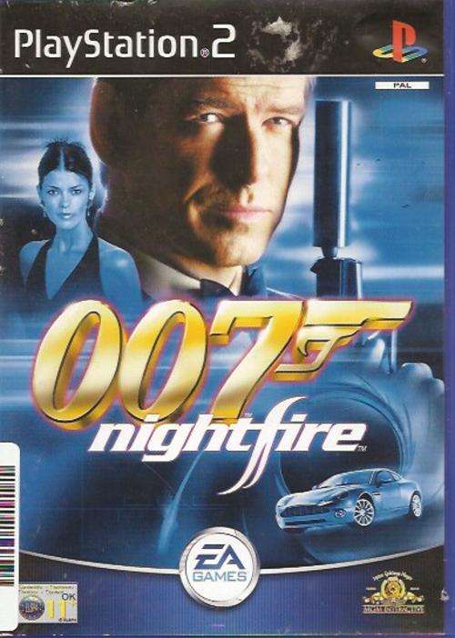 ps2 james bond 007 nightfire (no book)
