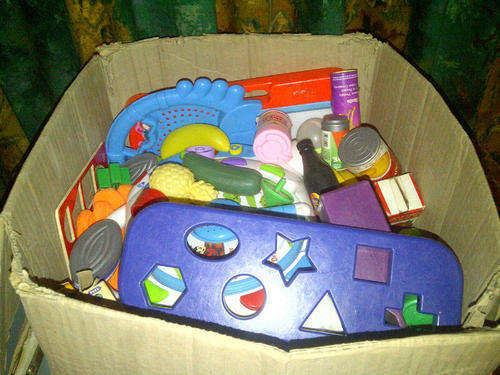 Mystery box - toys for young children