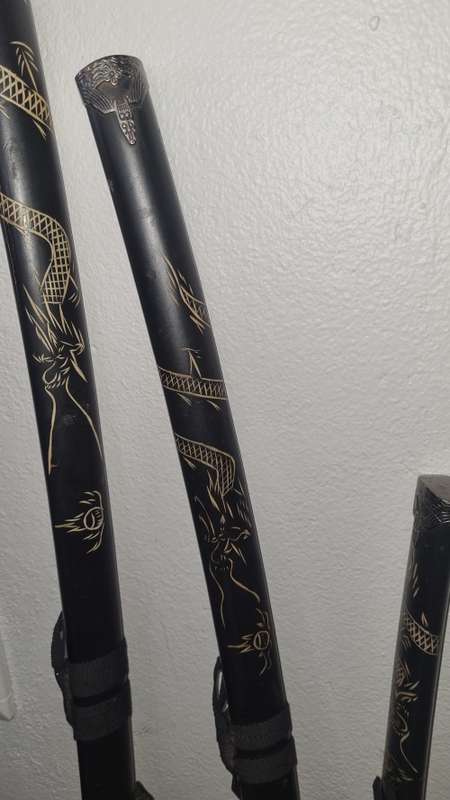 Samurai Katana X3 set Swords