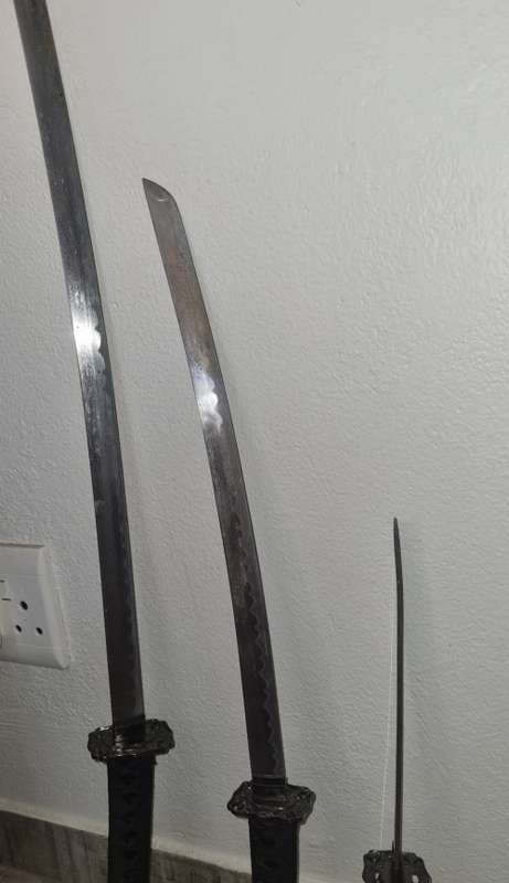Samurai Katana X3 set Swords
