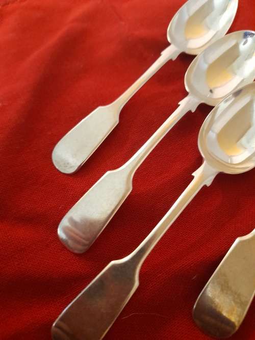 SILVER TEASPOONS