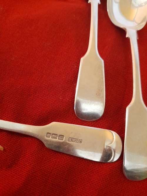 SILVER TEASPOONS