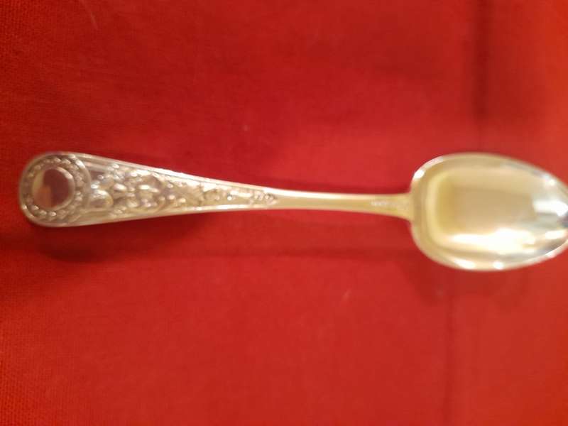 SILVER DESSERT SPOON