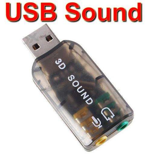 **FREE COMBINED SHIPPING!* 6 channels, 3D sound support, USB input PORTABLE SOUND CARD -WIN7 SUPPORT