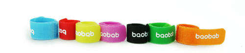 ---> VELCRO CABLE ORGANISE CABLES, RE-USABLE DESIGN, 7 COLOURS PER PACK<---