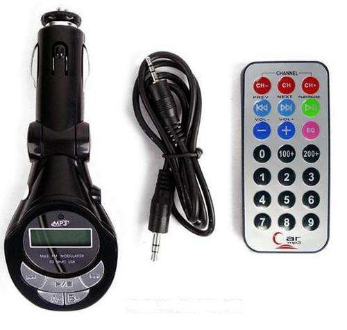 **FREE COMBINED SHIPPING!** FM MODULATOR WIRELESS MP3/WMA WITH REMOTE
