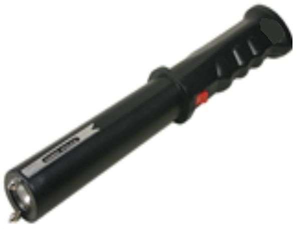**2.5MILLION VOLTS BATON STUN GUN WITH BUILT IN RECHARCHABLE BATTERY, TORCH, SIREN & HOLSTER**
