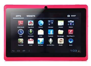 **LOCAL STOCK** 7 Inch *CAPACATIVE* Android 4.0 Tablet PC *3G*-*WIFI* TOO MUCH TO MENTION! (PINK)
