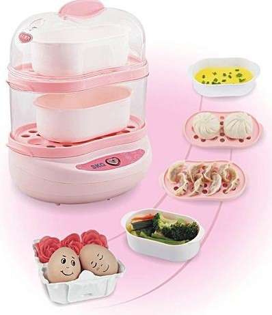 **2 LAYER 300 WATT FOOD STEAMER**