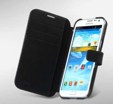 **Samsung Galaxy Note 2 Wallet Flip Cover Case Pouch**