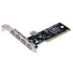 4 X USB PCI CARD PLUG AND PLAY BRAND NEW IN SEALED BOX