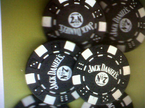 Lot of 10 Jack Daniel's chips - Special Edition