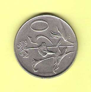 50c - SA coin 1988