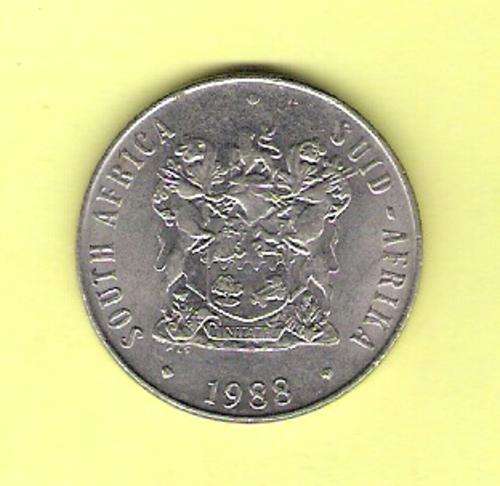 1988 - SA 50c coin