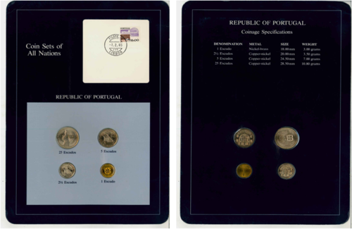 Portugal coin set