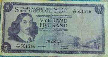 R5 NOTE,  TW DE JONGH  F501546