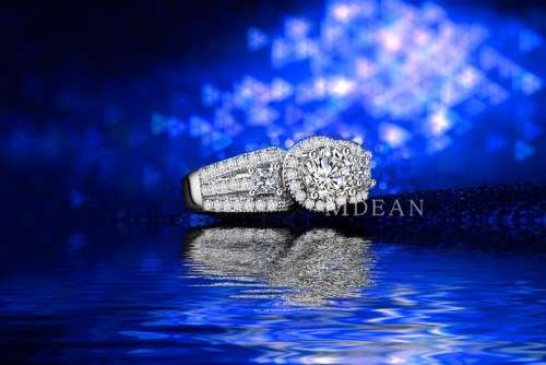 White Gold Filled 1.2ct Simulated Diamond Ring Size 9 US