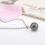 Real Freshwater Black Pearl Pendant With Necklace