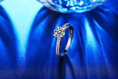 1.00ct Simulated Diamond White Gold Filled Ring