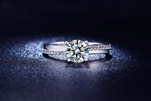 1.00ct Simulated Diamond White Gold Filled Ring