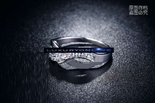 ASTONISHING!! Infinity Ring With 9  2.48ct Simulated Diamonds Size 6; 9 US