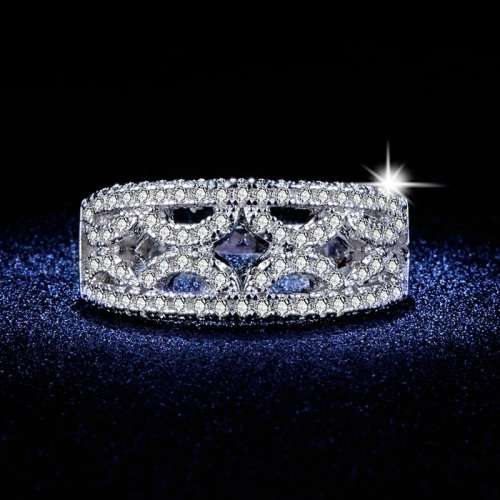 AMAZING! Simulated Diamond Ring Size 6; 7; 8 US