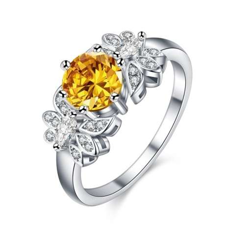 BEAUTIFUL! Ring 21 x 0,75 Carat Simulated Diamond Size 7; 8; 9 US
