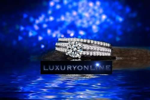 MARVELOUS! Ring Set With Simulated Diamonds Size 6; 7; 8 US