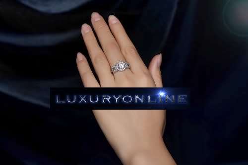 AMAZING! Ring With Hand Crafted 2,9ct Simulated Diamonds Size 6; 7; 8  9 US