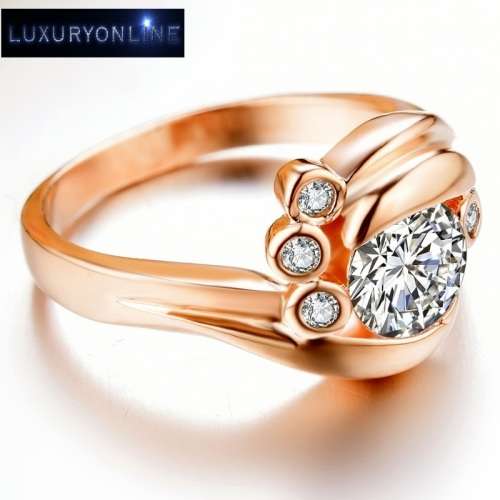 AMAZING! Tocean Ring With 1,75ct Simulated Diamonds Size 6; 7; 8; 9 US
