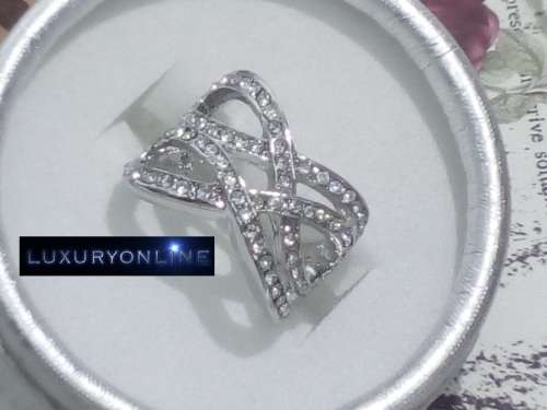 BRILLIANT! 0,25 Carat Simulated White Diamond Ring Size 6; 8; 9 US