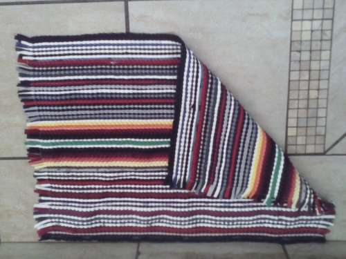 Handcrafted!! Crochet Rug From Re-purposed T-shirts - A True Must Have!!