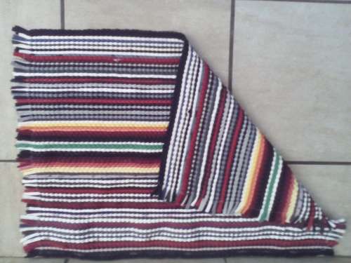 Handcrafted!! Crochet Rug From Re-purposed T-shirts - A True Must Have!!