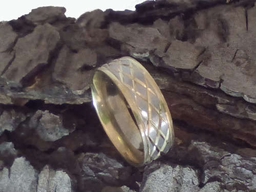 100% 8 mm Pure Titanium Ring Size 9; 10; 11 US