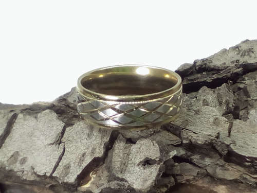 100% 8 mm Pure Titanium Ring Size 9; 10; 11 US