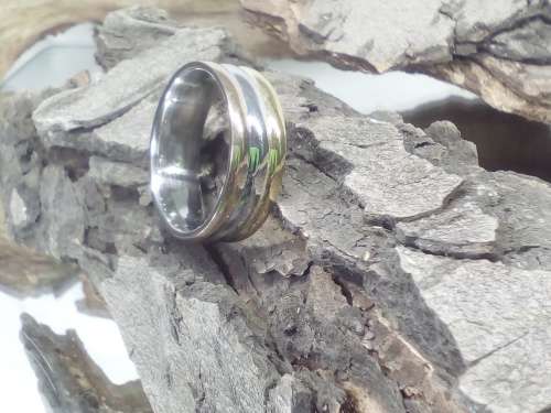 AMAZING! 100% 8 mm Pure Titanium Ring Size 11 US (Rose Gold/Yellow Gold/Silver)