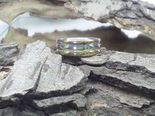 AMAZING! 100% 8 mm Pure Titanium Ring Size 11 US (Rose Gold/Yellow Gold/Silver)