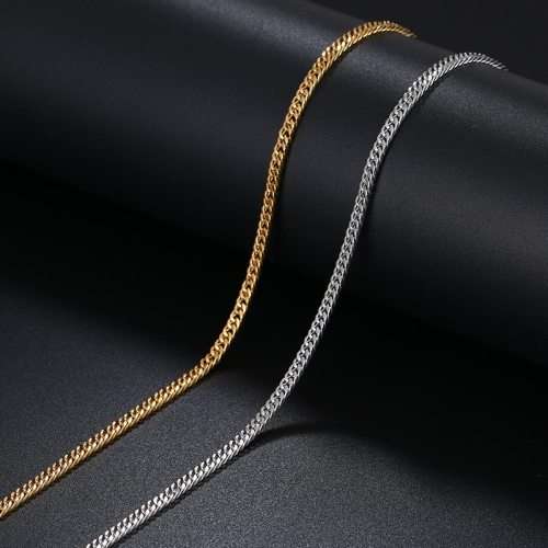 Retail Price: R 1099 (NEVER FADE)Titanium Fine Curb Chain Bracelet 22 cm (GOLD ONLY)