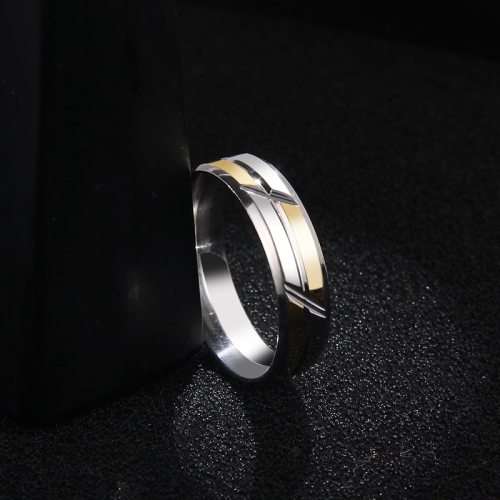 Titanium Ring (Two Tone) 6 mm **R 899** Size 10; 11 US