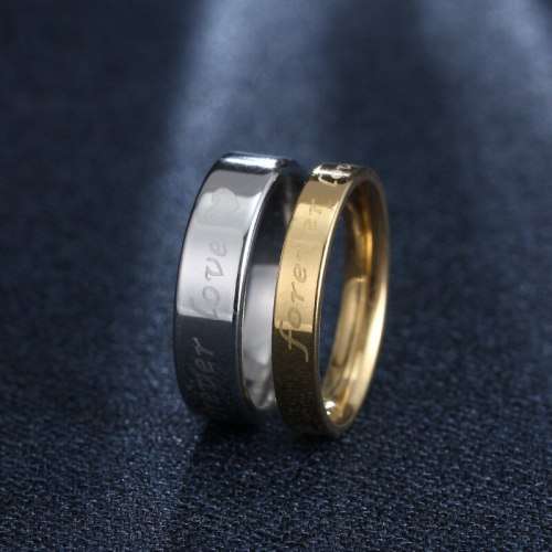Titanium  8 mm  "HIS & HERS"  Ring **R 699** Size 10; 11 US