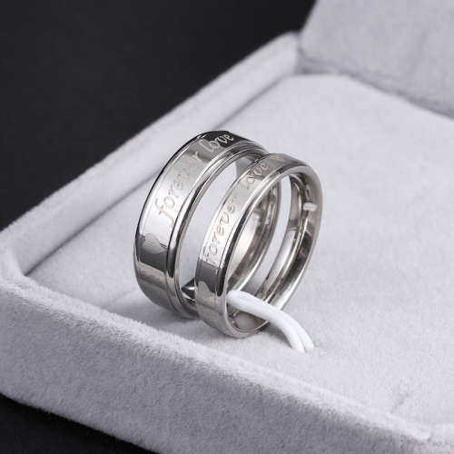 Titanium  "HIS & HERS"  Ring **R 699** Size 7; 8; 9 US