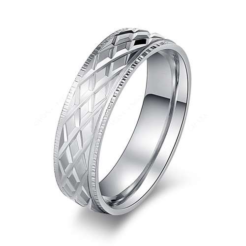 Titanium Ring (SILVER) 6 mm *R 799* Size 11 US