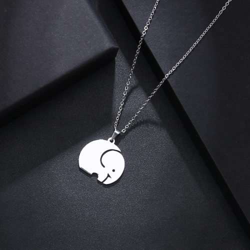 Titanium "Elephant" Necklace Silver 45 cm *R 499*
