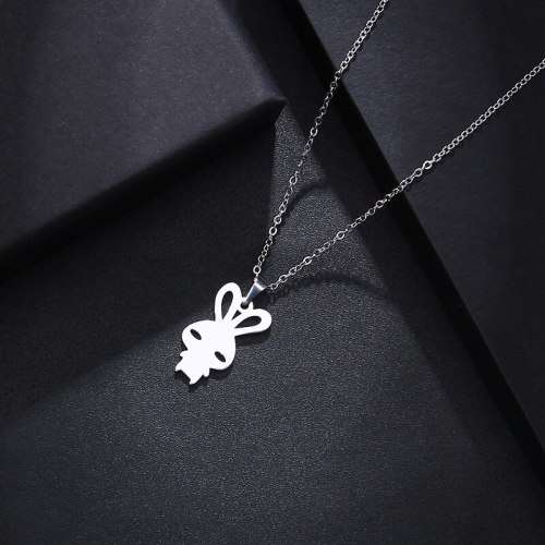 Titanium "Bunny**Necklace 45 cm R 599** (SILVER)