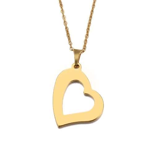 Titanium "Heart" Necklace 45 cm **R 899** (SILVER)